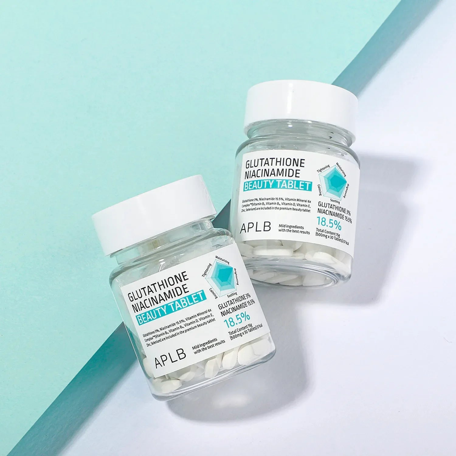 Comprimés Beauté Glutathion & Niacinamide