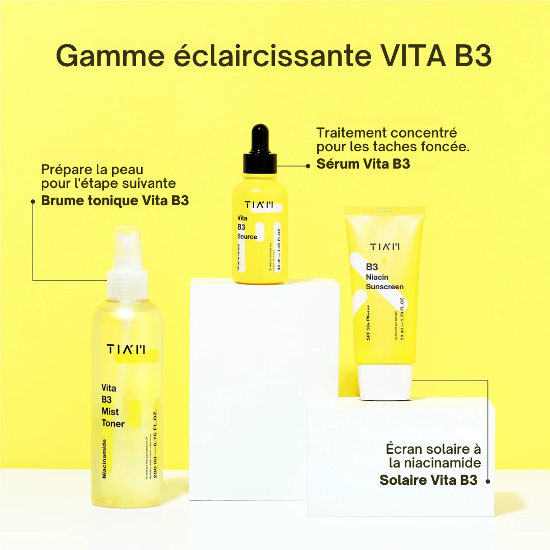 Crème solaire Niacin B3 SPF50+ PA++++