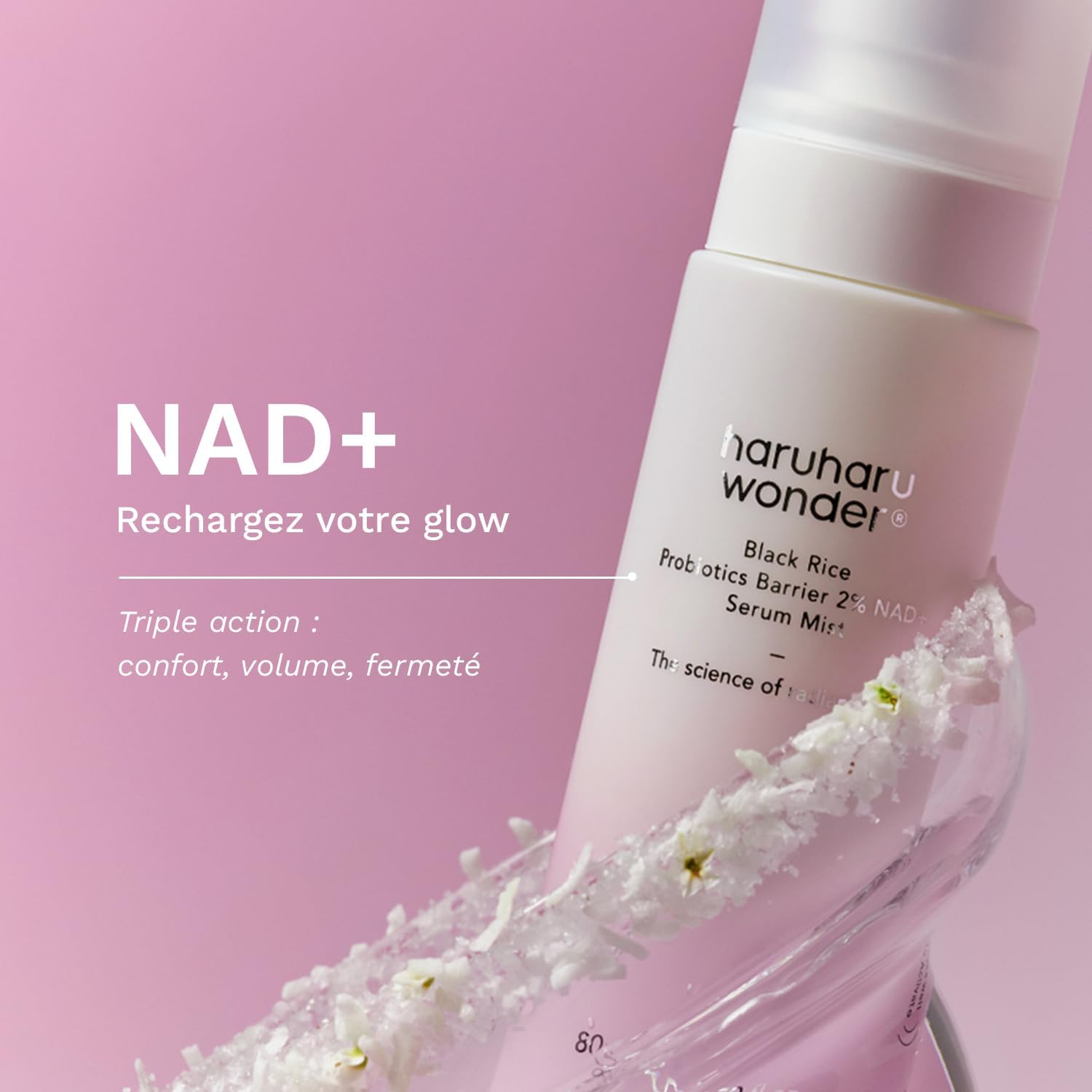 Sérum-en-brume Riz Noir Probiotique NAD+ Barrière