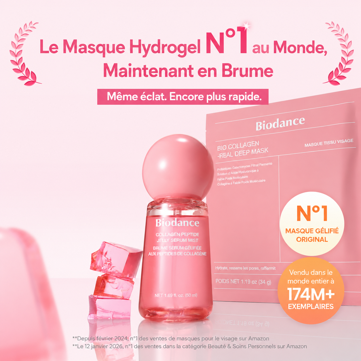Brume sérum Collagène Peptide Jelly