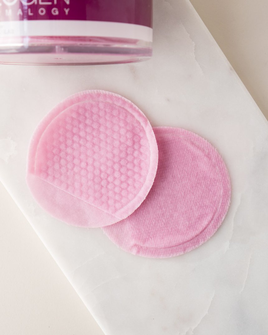 Compresses double Face Bio-Exfoliantes à la vigne (30 pads)
