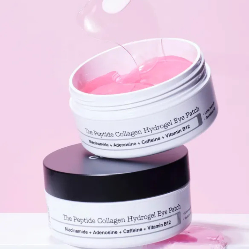 Patchs contour des yeux peptides collagène