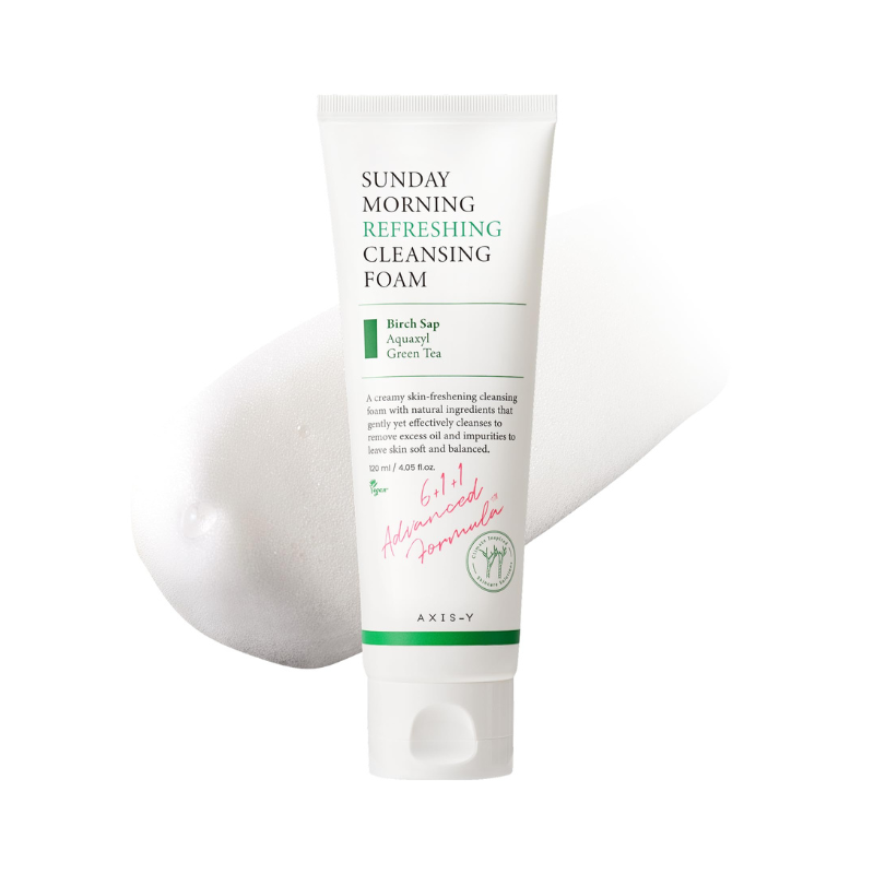 Mousse nettoyante rafraîchissante