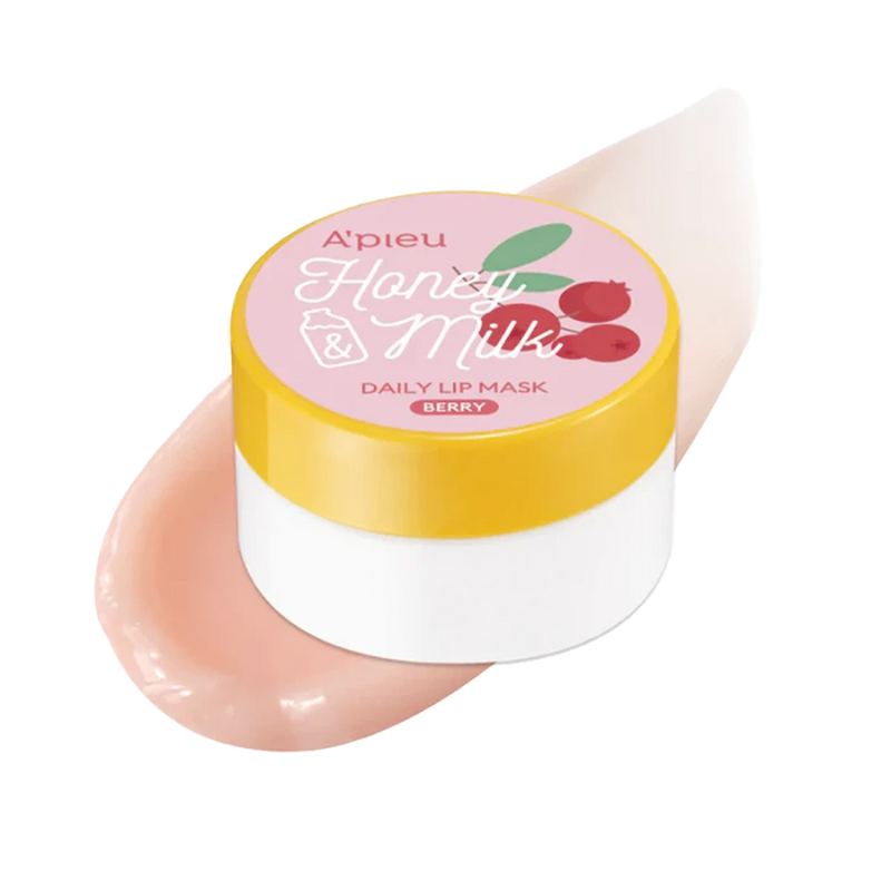 Masque de nuit soin des lèvres Lait & Miel - Plusieurs parfums (6,7g)