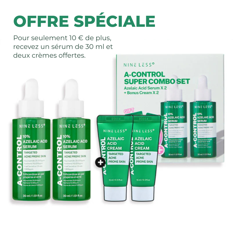 Kit promo Duo Sérum et Crème à l'acide azélaïque