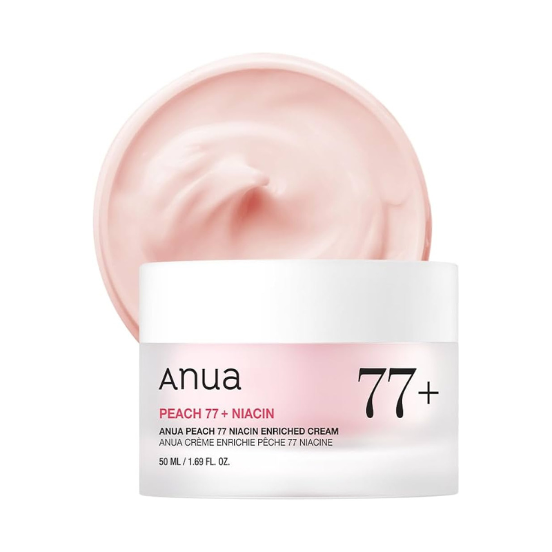 Crème hydratante 77% d'extraits de pêche