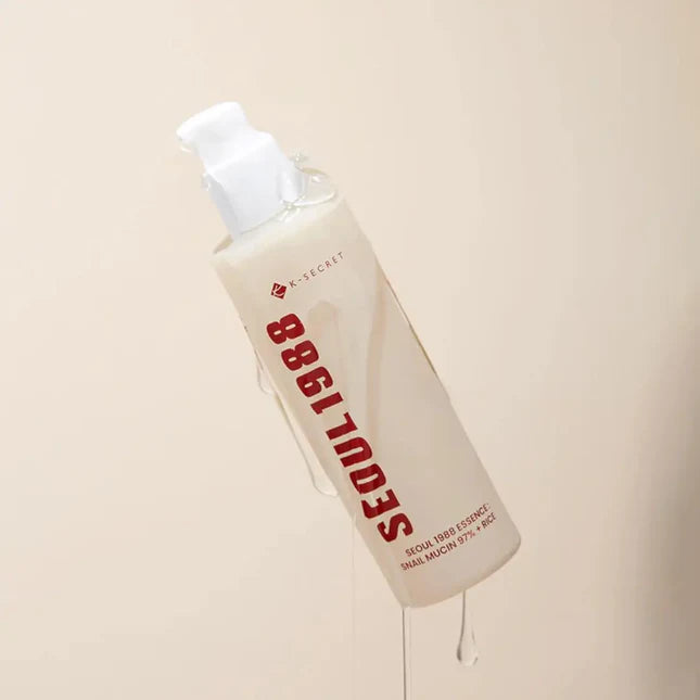 Essence à la mucine d'escargot et au riz