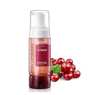 Mousse Nettoyante au Cranberries - Tous types de peaux 160ml