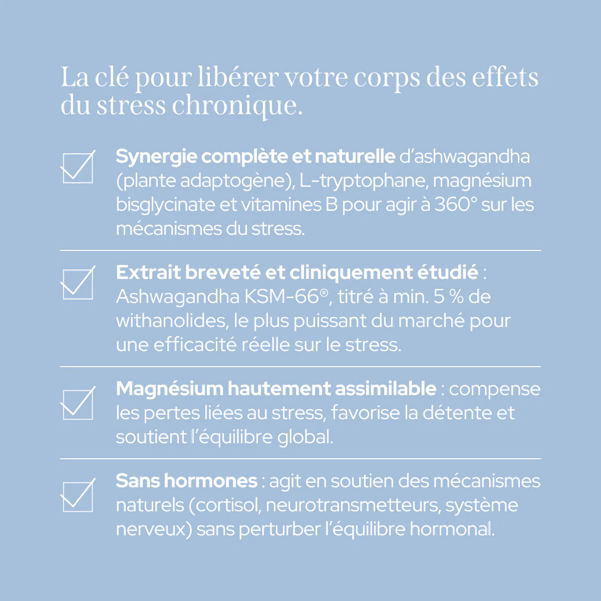 Cure équilibre cortisol