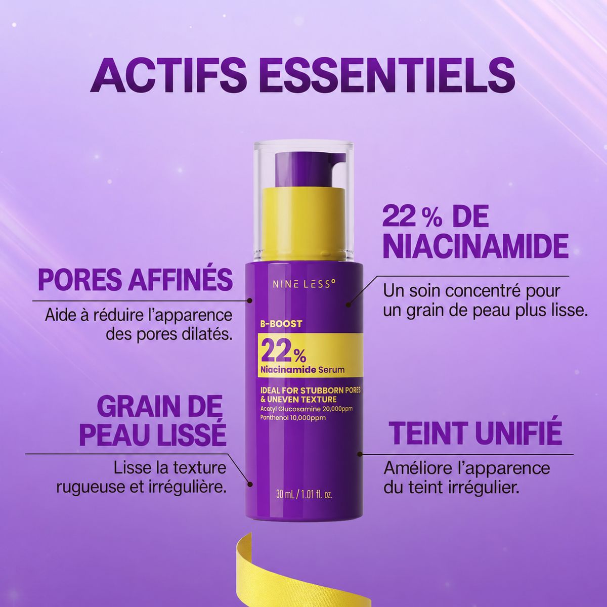 Sérum B-Boost 22% Niacinamide
