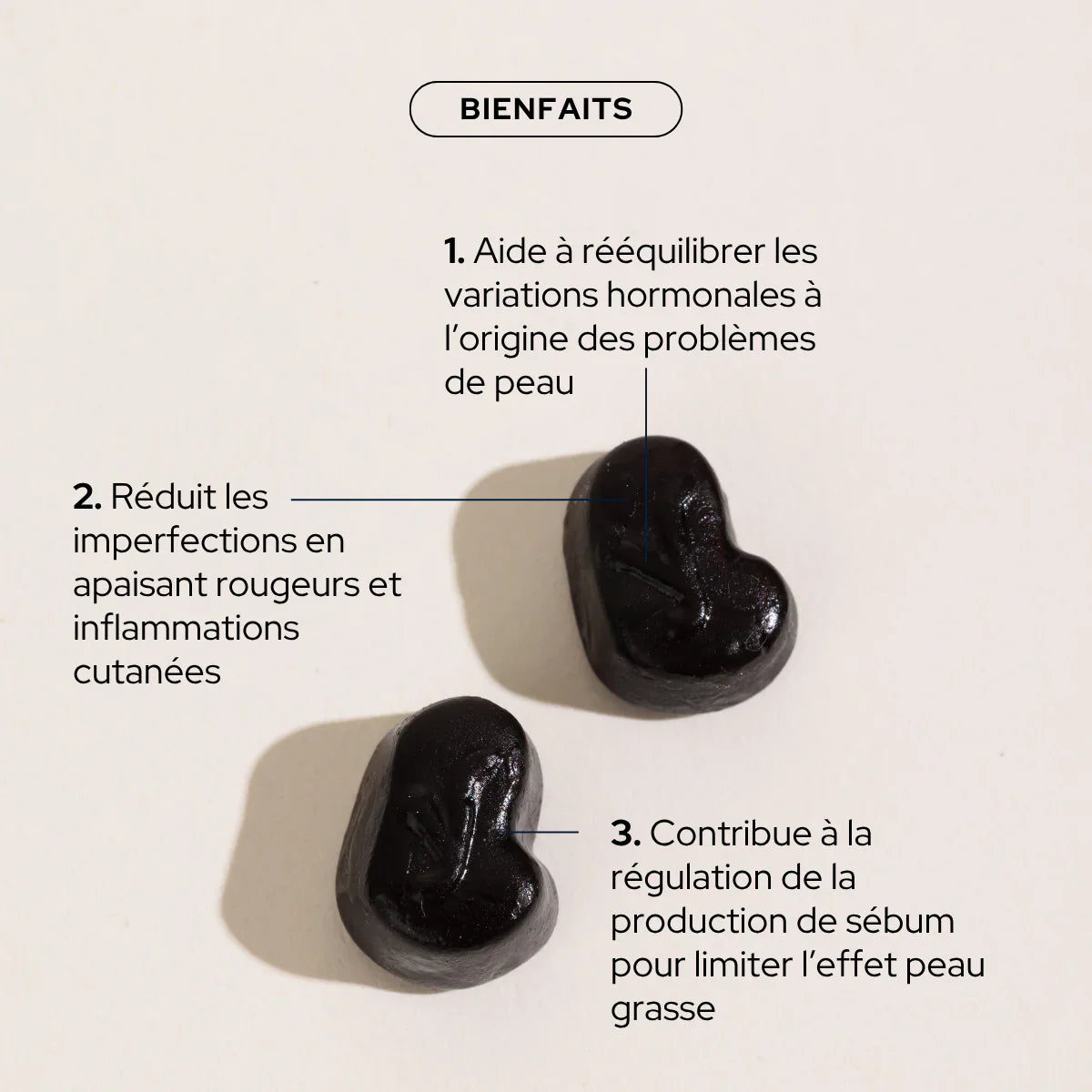 Gummies Anti-Imperfections - Goût Groseille