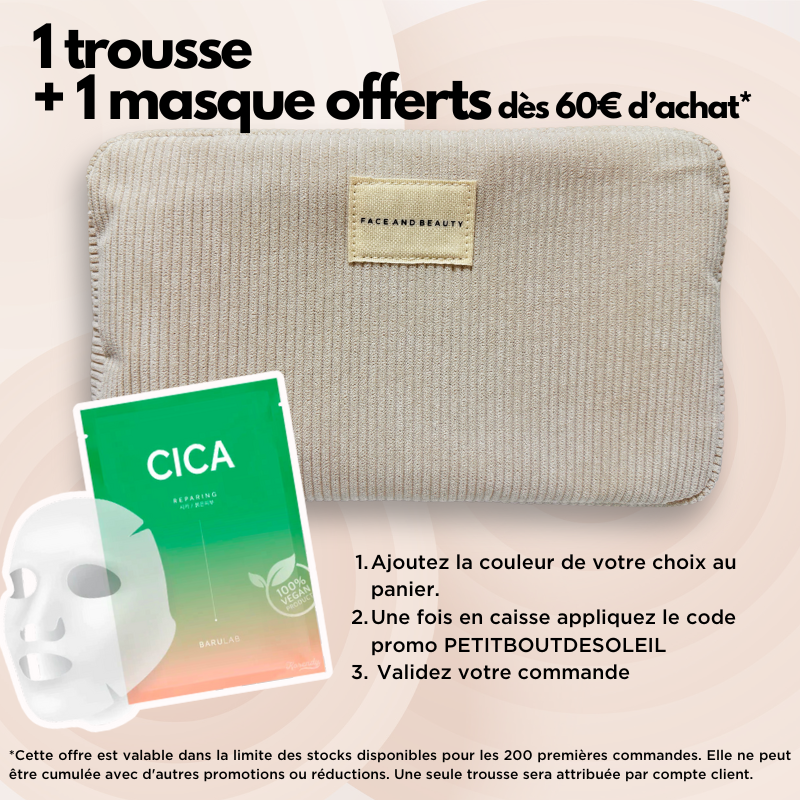 Trousse Skincare Face And Beauty (plusieurs coloris)