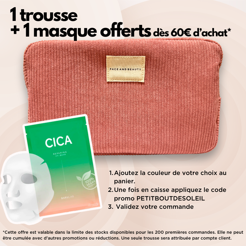 Trousse Skincare Face And Beauty (plusieurs coloris)