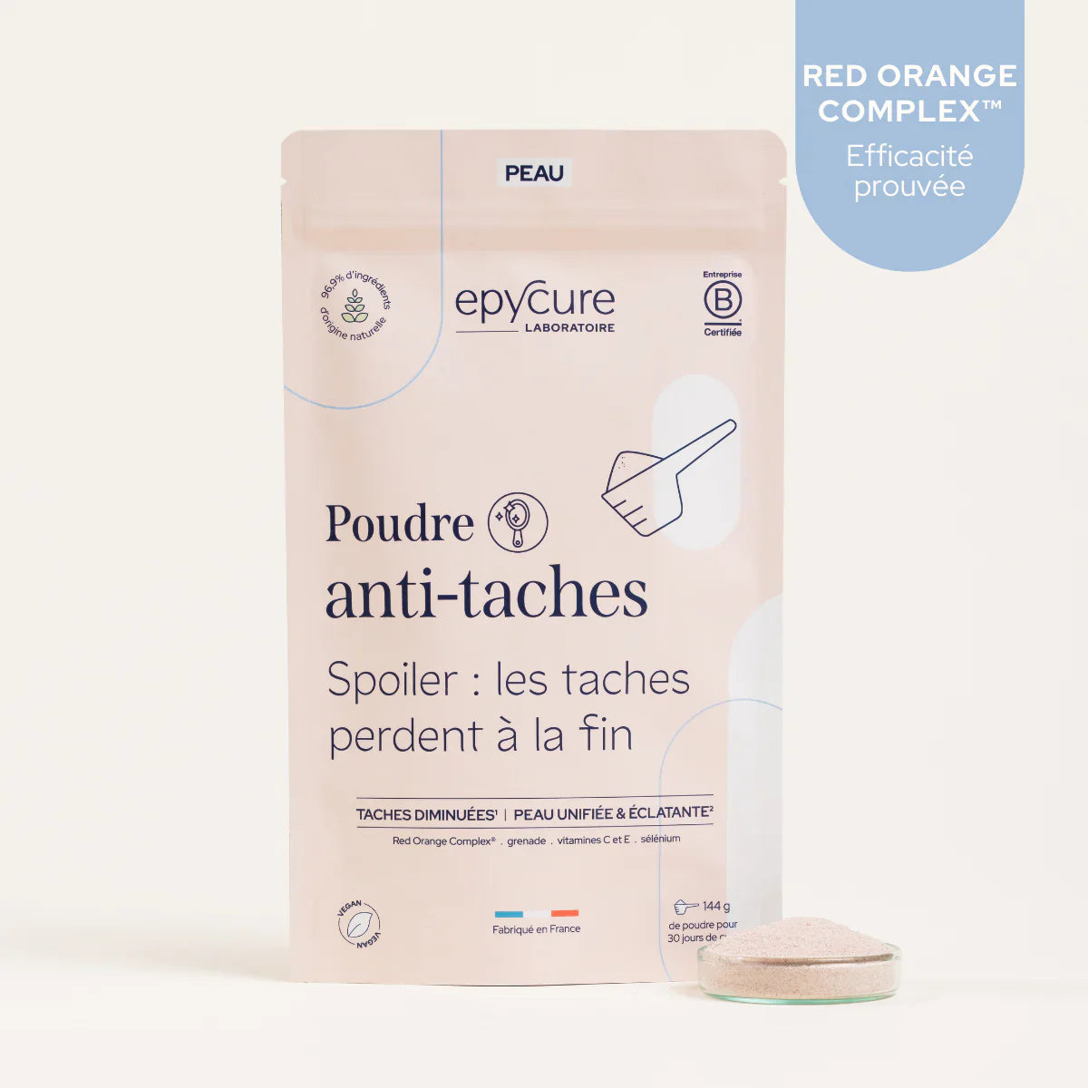 Poudre Anti-Taches - Goût Pêche
