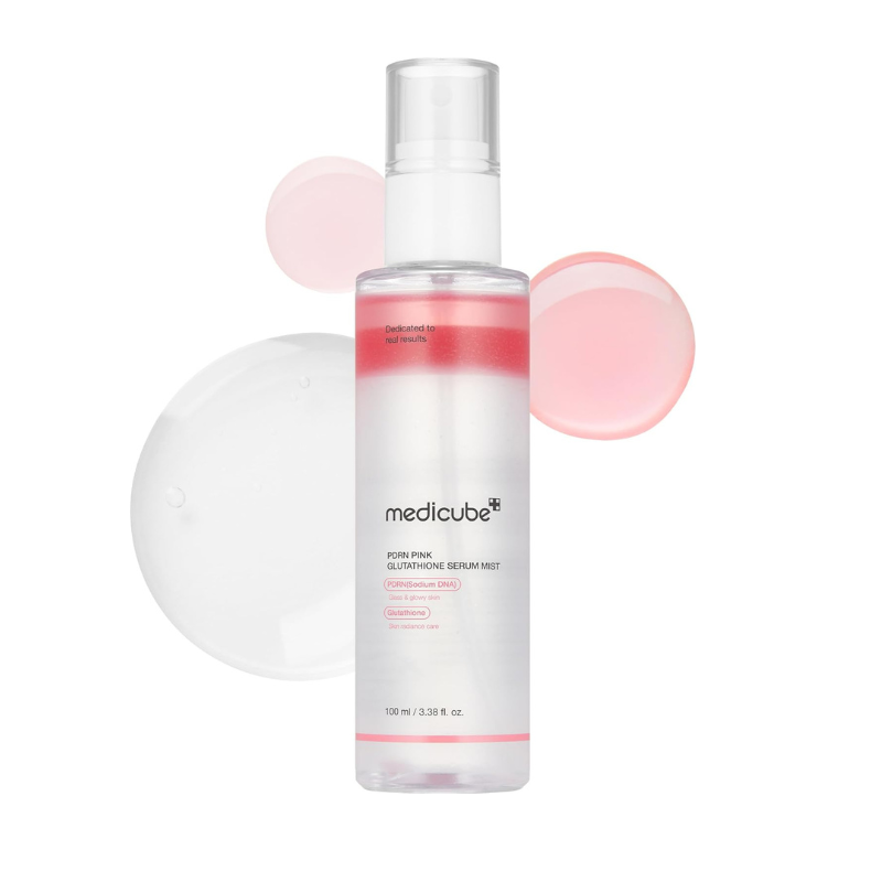 Sérum-en-brume pink PDRN et Glutathion
