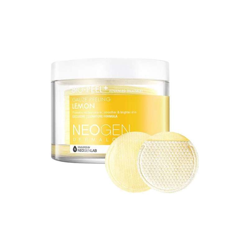 Compresses Bio-Exfoliantes au Citron (30 pads)