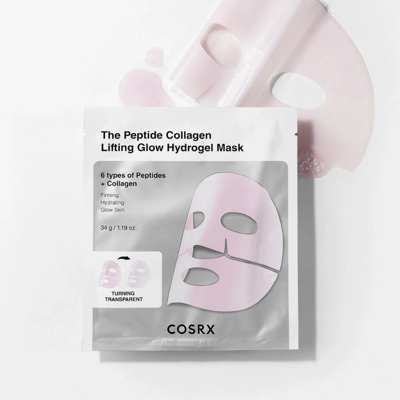 Masque hydrogel liftant Peptides et Collagène
