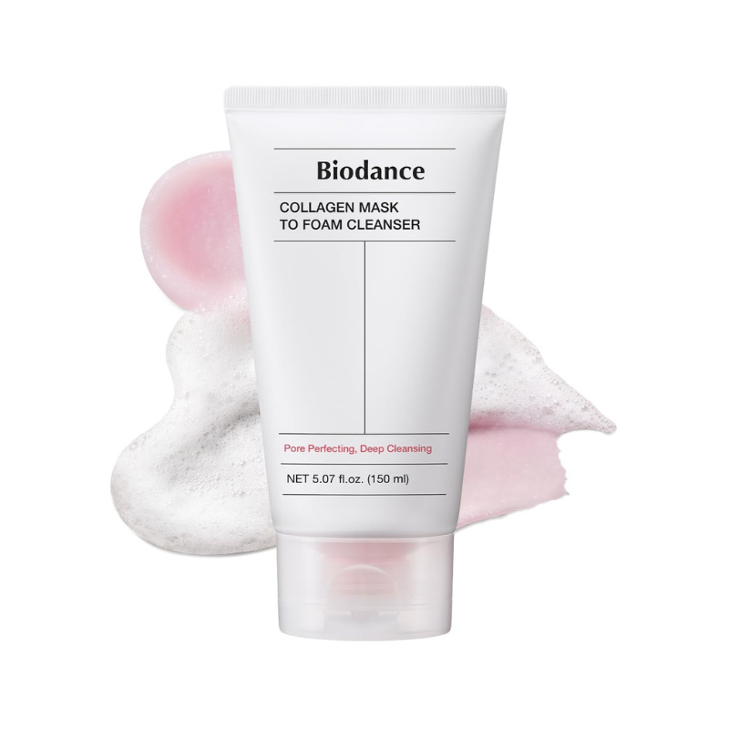 Nettoyant collagène masque-mousse