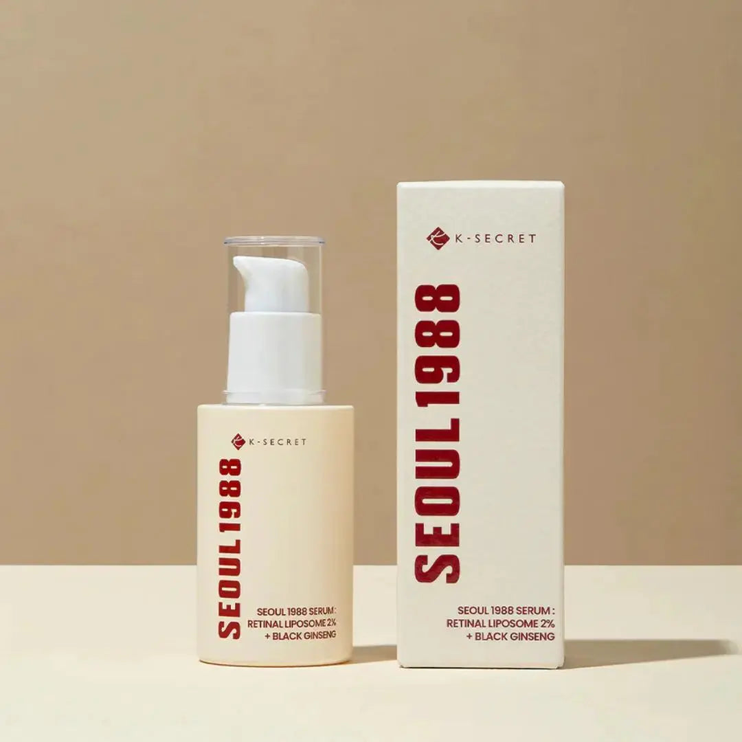 Sérum Anti-Âge au Rétinal et Ginseng Noir - 30ml