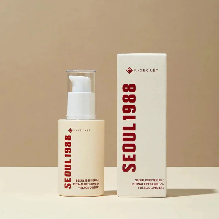 Sérum Anti-Âge au Rétinal et Ginseng Noir - 30ml