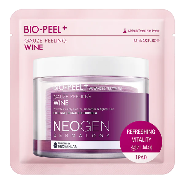 Compresse Bio-Exfoliantes au Raisin - (1 pad)