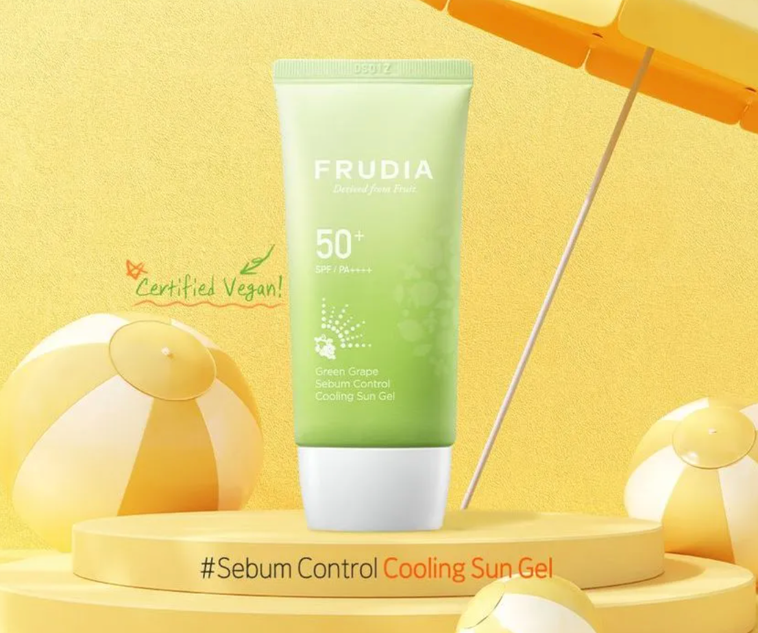 Crème solaire matifiante Raisin SPF50 PA++++