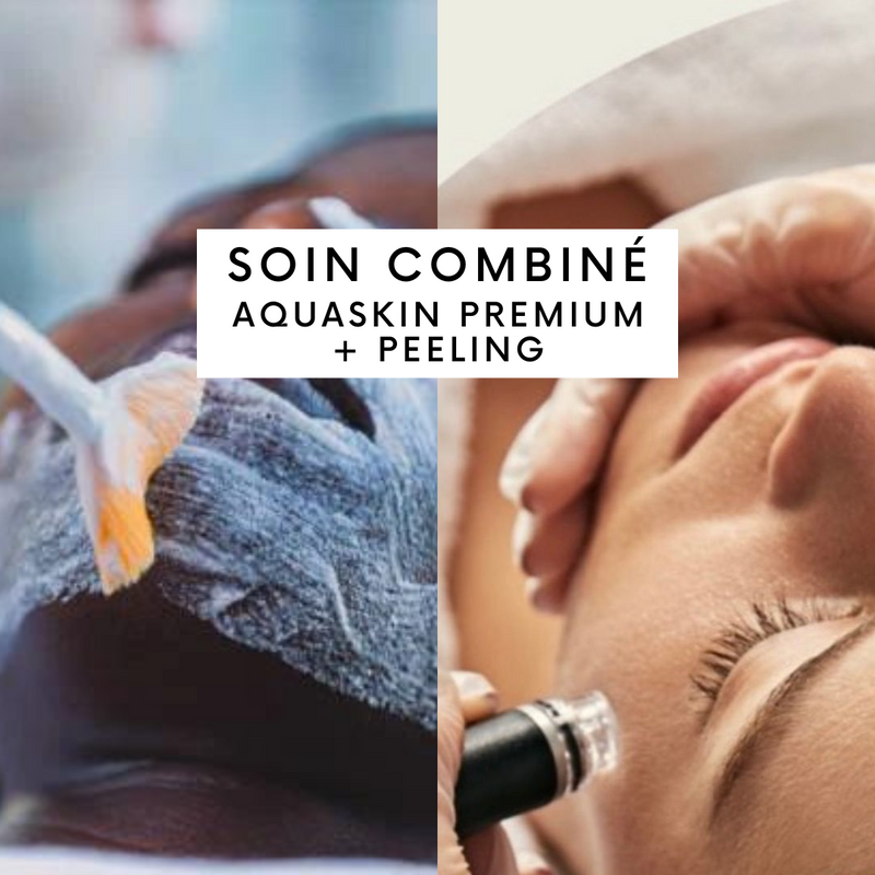 Soin combiné Aquaskin Premium + Peeling 160€