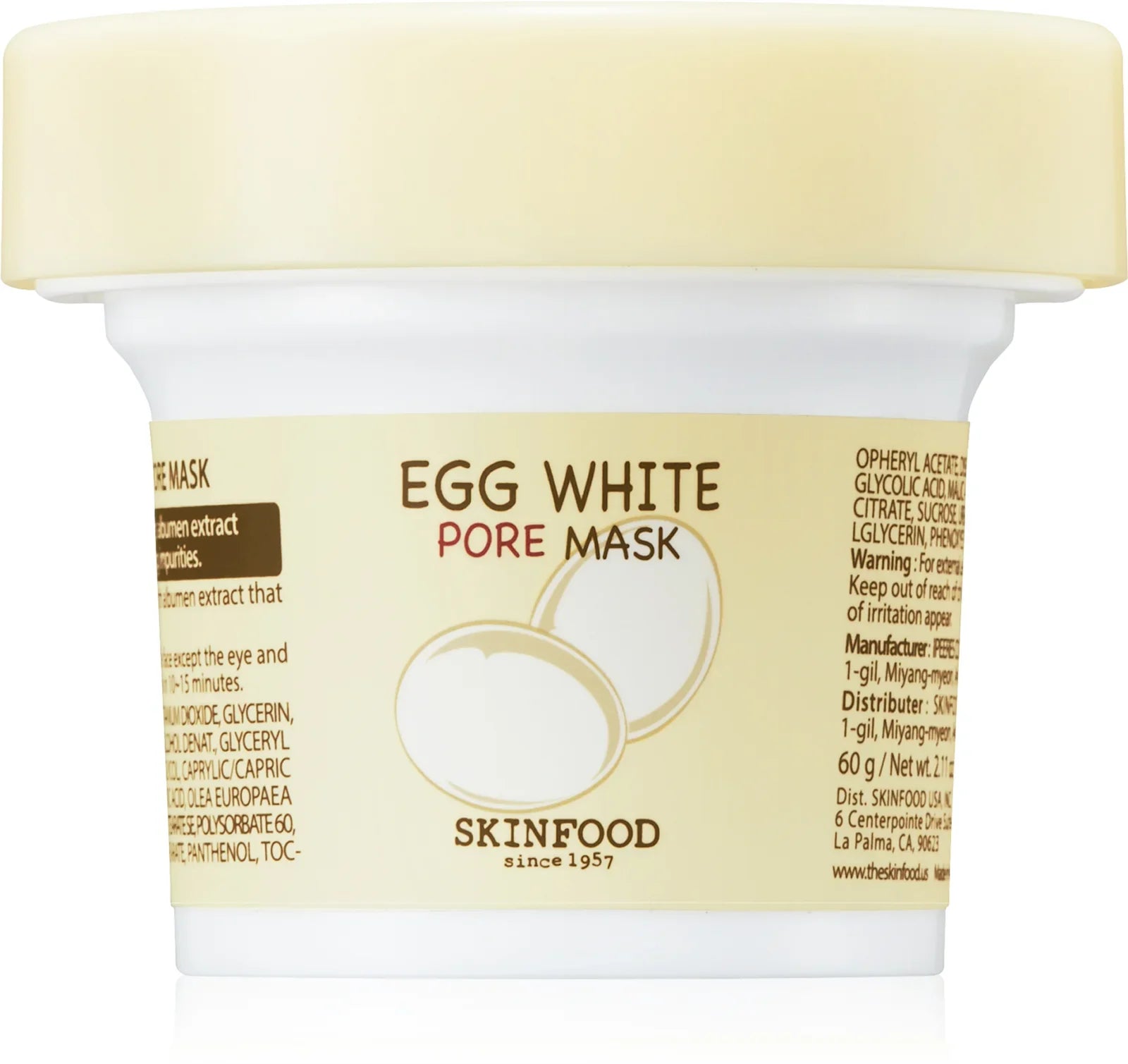 Masque aux oeufs - Pore Control (125g)